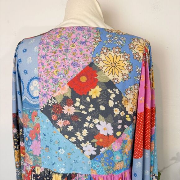 Spell & The Gypsy Cha Cha Boho Midi Dress | Free People | Medium - Picture 9 of 13